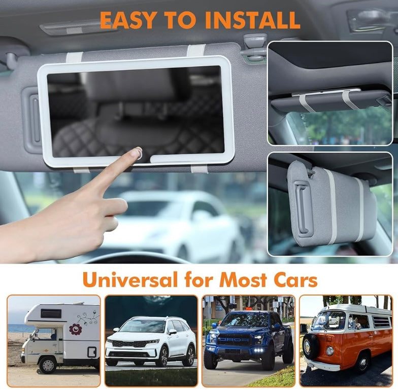 Car Vanity Mirror LED Light