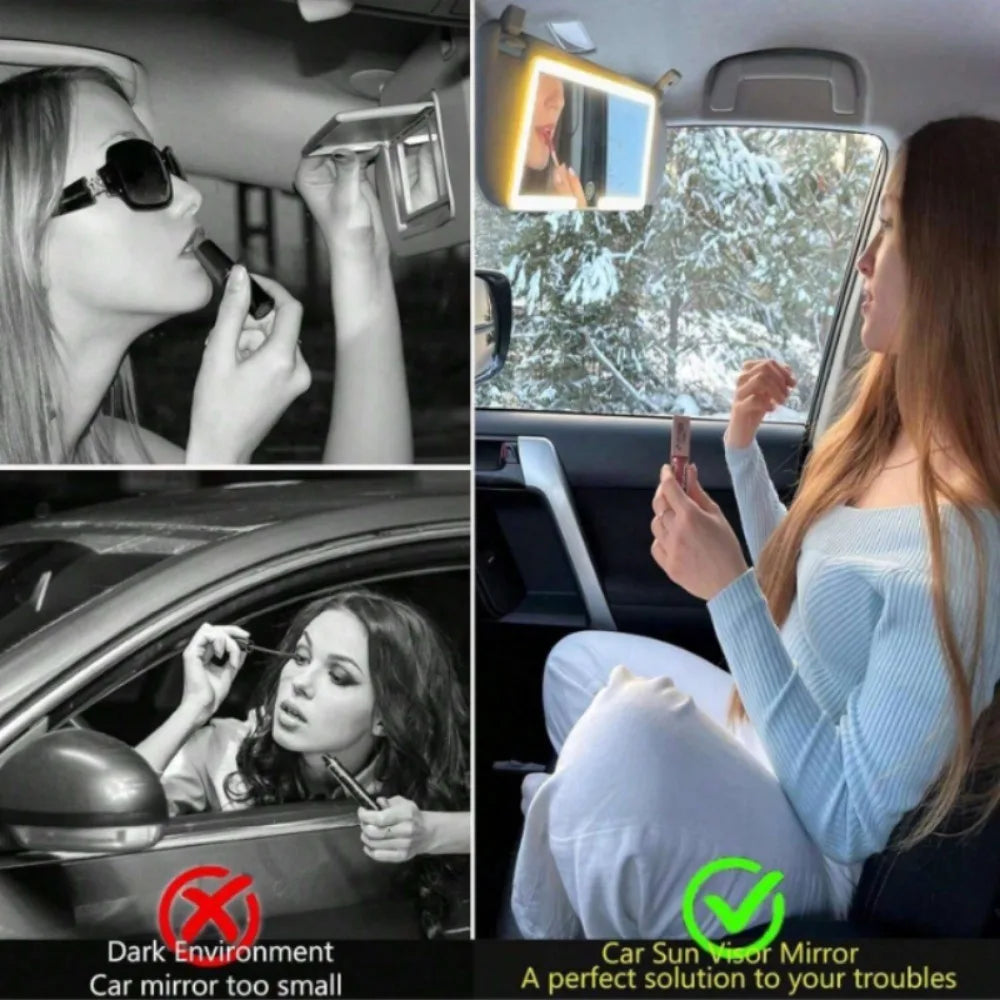 Car Vanity Mirror LED Light