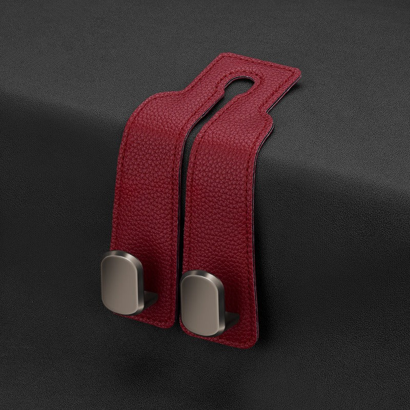 Premium Suede Car Headrest Hook