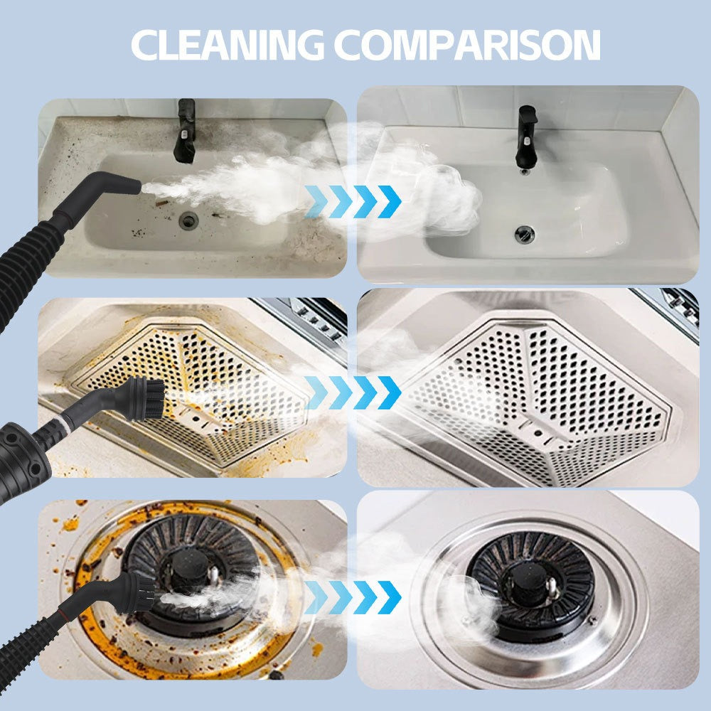 Compact Handheld Steam Cleaner
