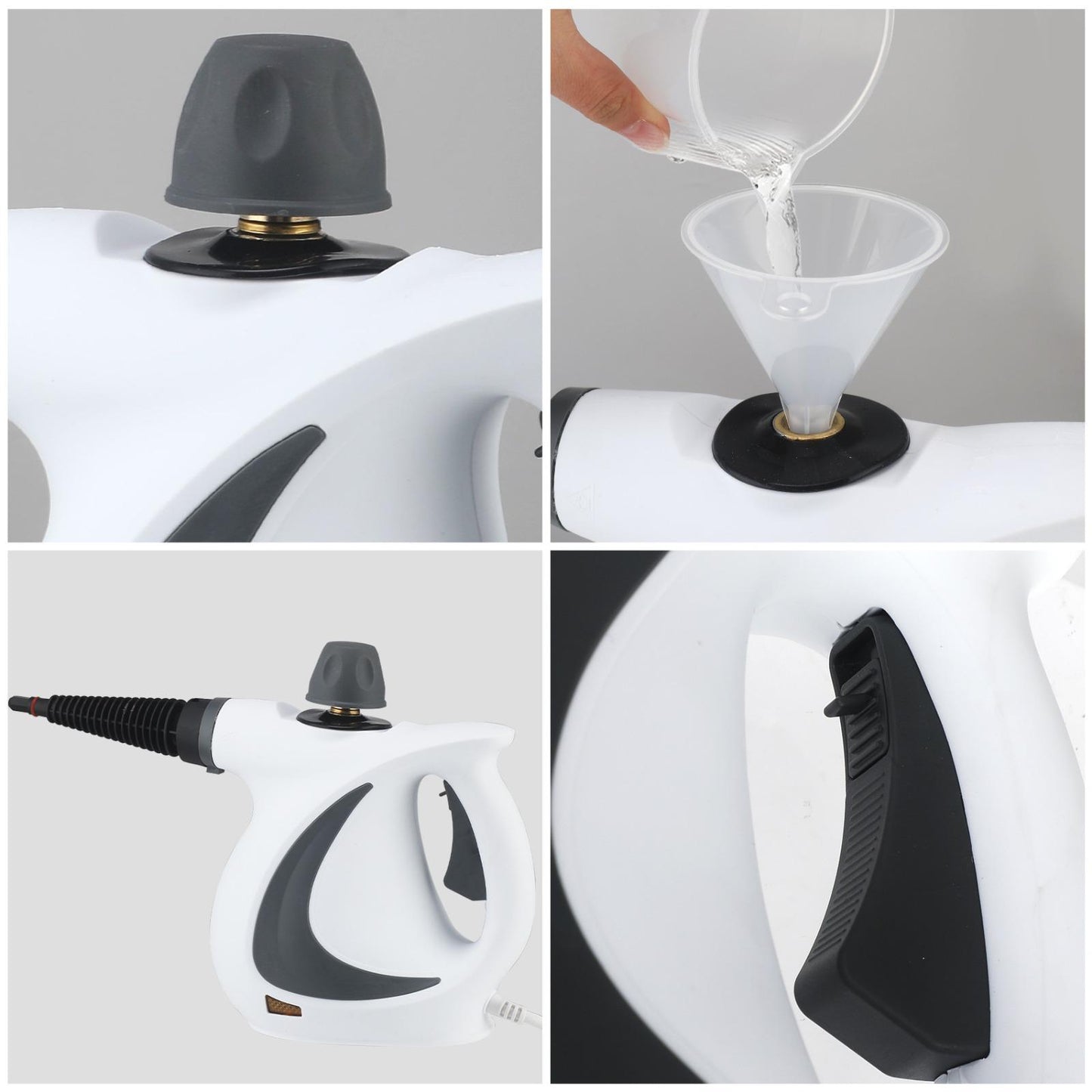 Compact Handheld Steam Cleaner